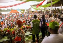 Bayelsa Guber: Gov Diri Campaigns In Southern Ijaw, Assures On Toru-Ebeni-Ekeni-Ezetu Road