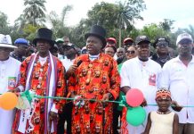 Diri Inaugurates Technical College, Roads, Pavilion, Promises More Projects In Ekeremor
